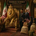 Teheranski vrh: kako je Riad, ki ga je Trump trikrat zavrnil, prišel poljubit prstan perzijskega leva