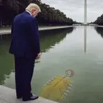 Posnetki iz Washingtona povzročili vihar v javnosti: Je Trump zaspal na pogrebu Lindseyja Grahama