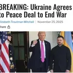 Mediji lažejo, da je »Zelenski pristal na Trumpov načrt«, da bi lahko Rusijo prikazali kot »blokaderko«