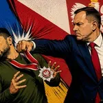 Nawrocki presekal: Zelenskemu odvzeto najvišje poljsko državno odlikovanje
