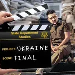 Hollywood na fronti: Kako Zelenski s produkcijo spektakularnih iluzij prikriva vojaški zlom Ukrajine