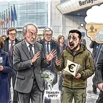 Vsi ga imajo poln kufer, očitno pa tudi Bruselj: Kako se EU odziva na novo finančno zahtevo Zelenskega