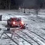 Tatvina, ki je šla povsem narobe: snežne freze so bile pretežak plen