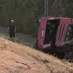 Na poti iz Medžugorja avtobus zdrsnil z avtoceste, umrlo je več ljudi
