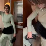 Styling hack: Krzneni šal je modni favorit sezone, a sada ga nosimo i oko struka