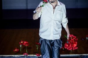 Санчо Финци се среща със зрителите след премиерата си в Народния театър