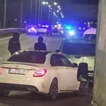 Прегазеният полицай пазил катастрофа на 2 км от нея