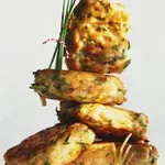 Рибни кюфтета с тиквичка