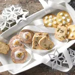 3 ВИДА коледни курабийки от 1 ТЕСТО (с тиквени семки, шафран, шипки)