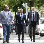 Гриша Ганчев задръсти столичен булевард с 5-те си бодигардове