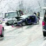 Издирват шофьор, участвал в катастрофа с две жертви