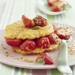 Пухкави палачинки с овесени ядки и плод