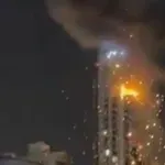 Ирански дрон камикадзе се взриви в небостъргач в Бахрейн (ВИДЕО)