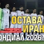 Остава ли Иран в Мондиал 2026?