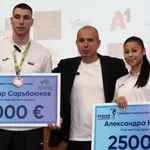 Саръбоюков и Начева с награда от федерацията
