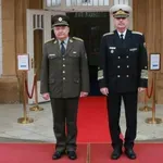 Адмирал Ефтимов посрещна началника на отбраната на Словашката република в София