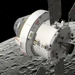 "Орион" е само на "крачка" от Луната