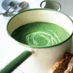 Спаначена супа с коприва