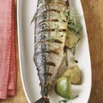Скумрия с лайм и майорана