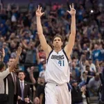 Дирк Новицки в Залата на славата