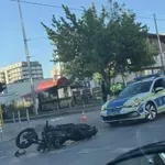 Размазаха моторист във "Връбница" (СНИМКИ)