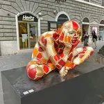 Емблематичната улица Виа Венето в Рим стана арт маршрут