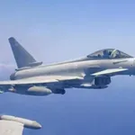 Самолет на Кралските военновъздушни сили е бил прихванат от руски изтребители над Черно море