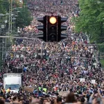 Повече от 180 000 са присъствали вчера на протеста в Белград