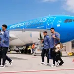 Световният шампион пристигна в САЩ