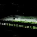 Тестваха осветлението на "Армията" (ВИДЕО)