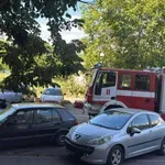 Пожар лумна в столичния квартал "Люлин"