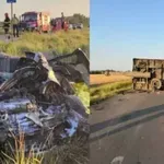 Български камион предизвика катастрофа в Браила, загинаха съпрузи