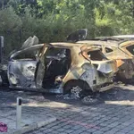 Електрически автомобил се запали в бургаския квартал "Сарафово"