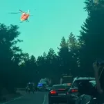 Петима пострадаха, след като кола се заби в спрял камион край Дупница (ВИДЕО)