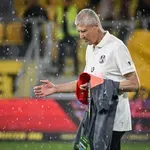 Посрещнаха Любо Пенев като герой на пловдивския стадион "Христо Ботев"