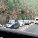 Тапа на Кресна: Два камиона се удариха, няма пострадали