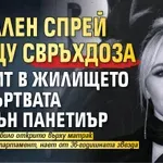 Назален спрей срещу свръхдоза открит в жилището на мъртвата Хейдън Панетиър