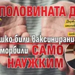 КОШМАР: Половината деца в Ловешко били ваксинирани срещу морбили само наужким