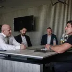 МОЗЪЧЕН ТРЪСТ: Енчо Керязов се срещна с Гонзо