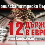 Западнонилската треска върлува в 12 държави в Европа, ето кои са най-засегнатите
