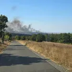Пожар бушува край Сливово