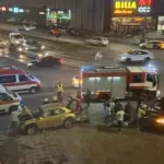 4-5 коли се помляха във верижна катастрофа в Люлин (ВИДЕО)