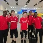 Дариха Сенси на летището във Варна, фенове посрещнаха ЦСКА