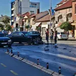 Зрелищна катастрофа задръсти "Ломско шосе" в София (ВИДЕО)
