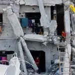 Две години по-късно извадиха останките на 55 души, затрупани под разрушена сграда в Газа