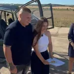 "Да" в облаците над Узунджово: Млада двойка си даде обещание за брачен съюз по време на полет