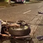 Тежка катастрофа с жертва в Русе: Мотор се заби в кола с висока скорост, мъж и жена са изхвърчали на "десетки метри"