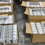 40 кашона с цигари извадиха митничари от турски тир