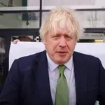Борис Джонсън е бил в ударения от Русия влак
