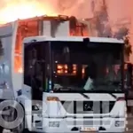 Боклучарка се запали в София
